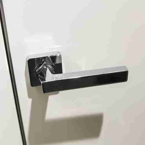 Комплект на 2 двери - Ручка дверная межкомнатная Armadillo Corsica SQ003-21CP-8 полированный хром